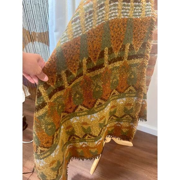 Zara Large Jacquard Blanket Scarf - Picture 6 of 9